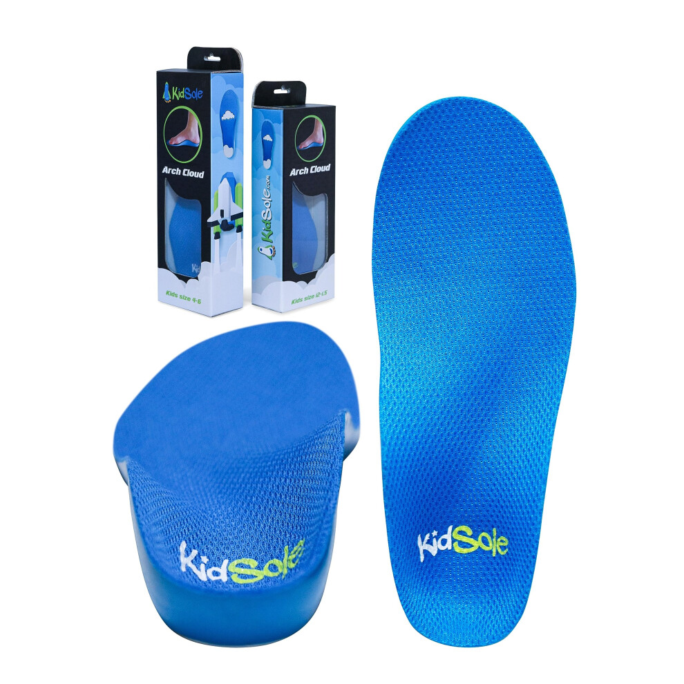Arch Cloud Premium Grade Orthotic Inshotic Inter Seem Par Kidsole Pronation L Gert E Et Supine Sole Int Rieure ((24 Cm) Kids Taille 4-6)-image
