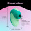Unbound Puff: Powerful  Multispeed  Rechargeable  Personal Suction Device  Waterproof (Mint) 4