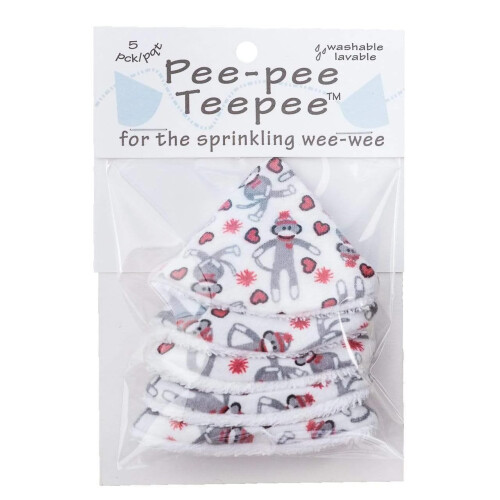 Pee-pee Teepee Monito de Ropa Blanca - Bolsa de Lavado 1