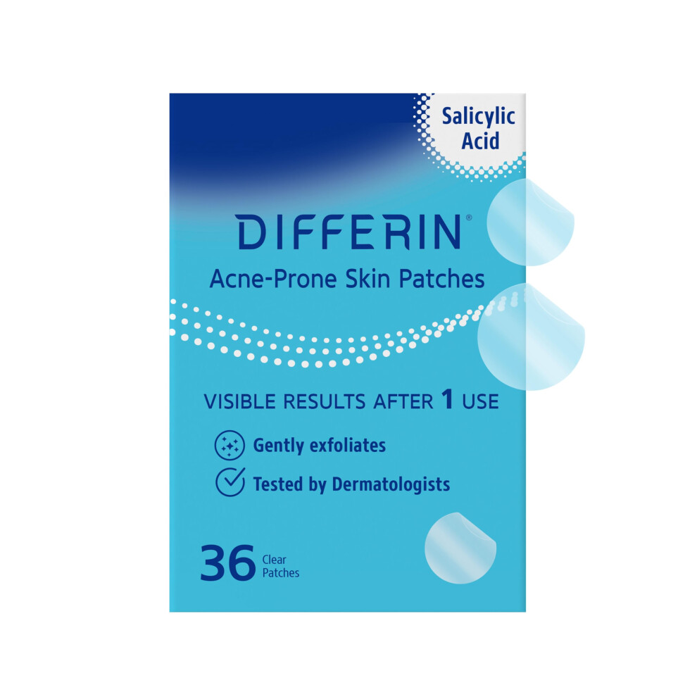 Photos - Cream / Lotion Power Differin Acne-Prone Skin Patches for Early-Stage Imperfections, Formulated with Salicylic Acid and Centella, Fast Triple Act 