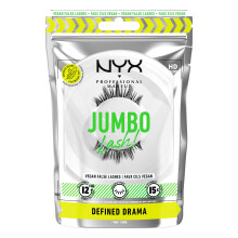 NYX PROFESSIONAL MAKEUP Jumbo Lash! Vegane knstliche Wimpern bis zu 12 Stunden. Tragen Sie wiederverwendbare knstliche Wimpern  definiertes Drama