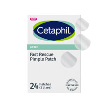 Parches de acn de cetaphil parches de espinilla para una piel sensible formulada con cica de cido saliclico y extracto de hoja de corazn para esp