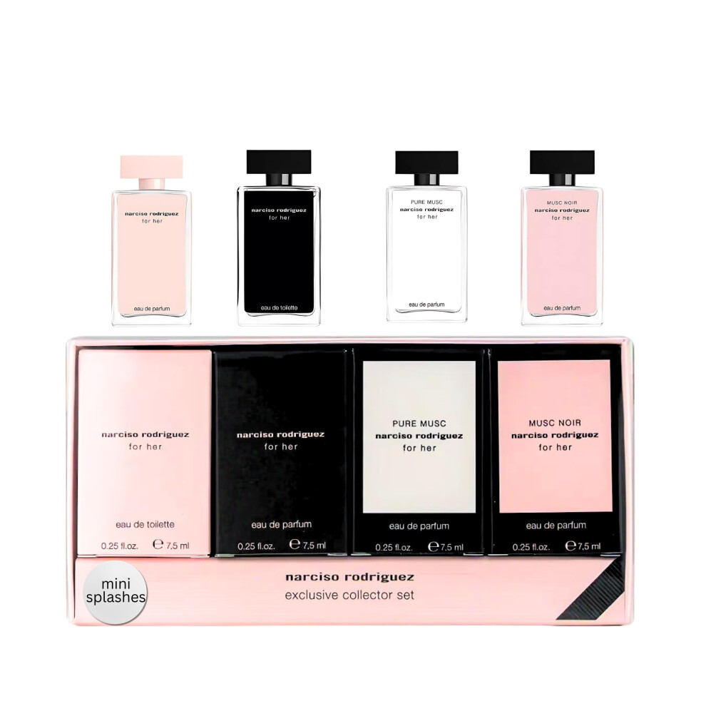 Narciso Rodriguez pour son mini ensemble de cadeaux de parfum pour les femmes
