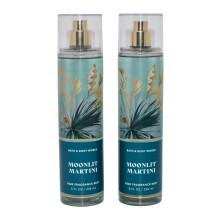 Bath & Body Works Fine Fragrance Mists Set van 2 8oz elke fles (Maanverlichte Martini)