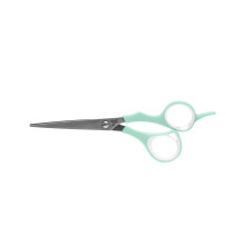 Cricket Style Xpress IT'S MINT TO BE 5.75"""" Shears Hair Cutting Scissors with Sharp Durable Micro Serrated Beveled Blades for Dry and Wet Hair