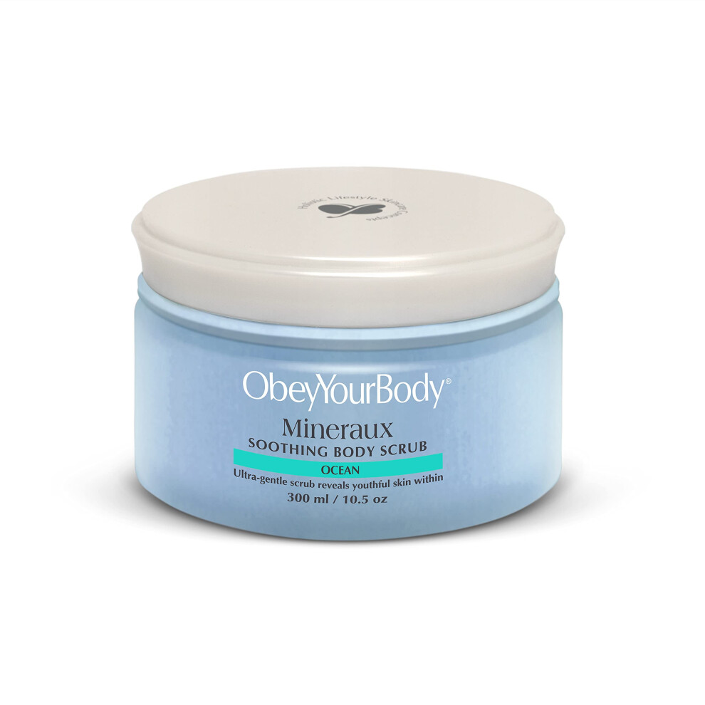 Obey Your Body Dead Sea Mineral Salt Scrub Ocean Fragrance