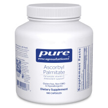 Pure Encapsulations Ascorbyl Palmitat | Vitamin C zur Unterstützung der Eisenaufnahme | 180 Kapseln