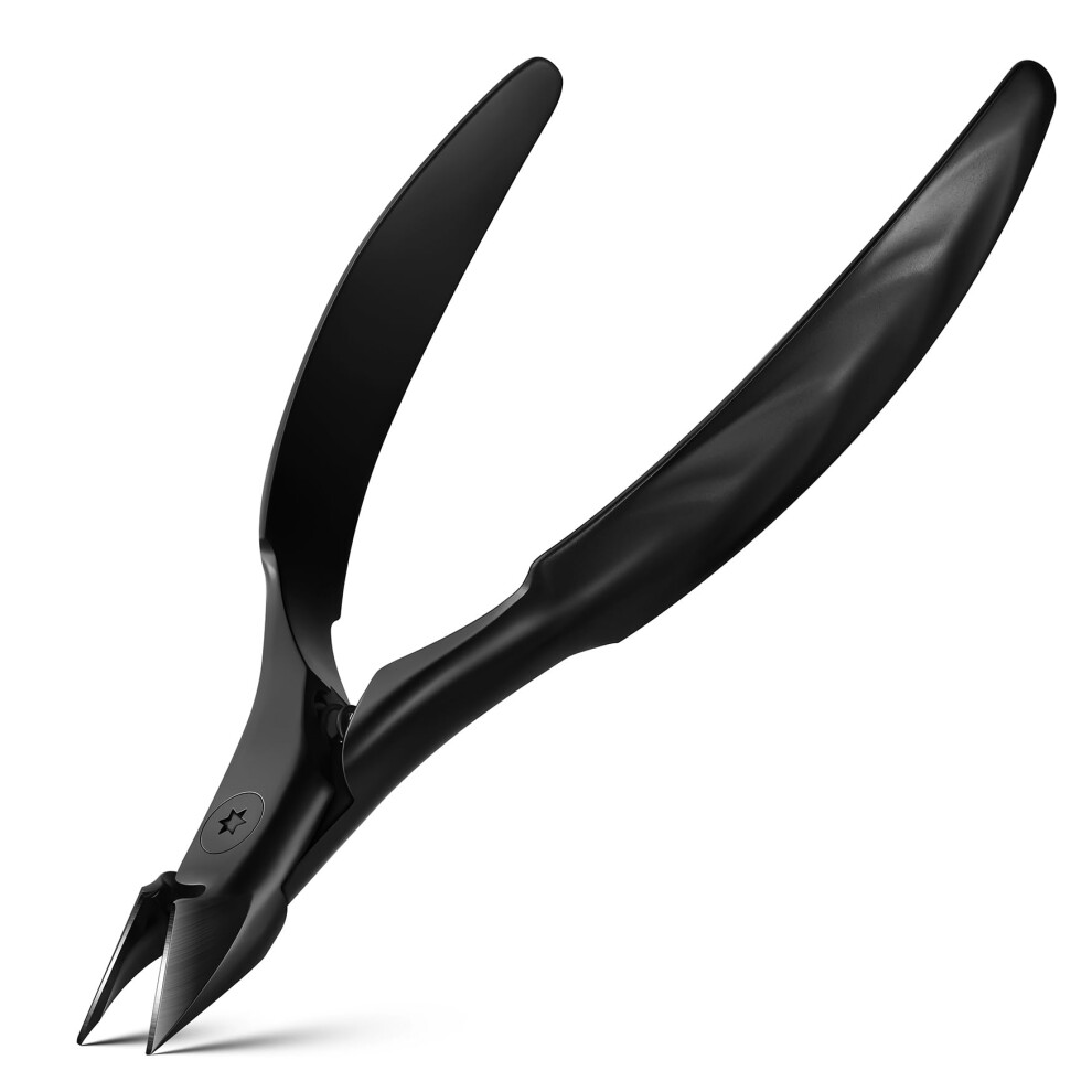 Feryes Tilted Straight Blade Ingrown Toenail Clipper Stainless Steel Toenail Clippers For Thick Nails Sharp Toe Nail Clippers For Seniors For I