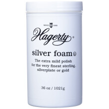 Hagerty Silver Foam: Łagodny srebrny środek polerujący delikatnie usuwa naloty ze srebra i złota o masie 36 uncji