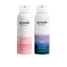 Gymati - Fitness Deodorant Spray - Unisex - Aluminiumvrij - 24 Uur Geurbescherming - Vegan