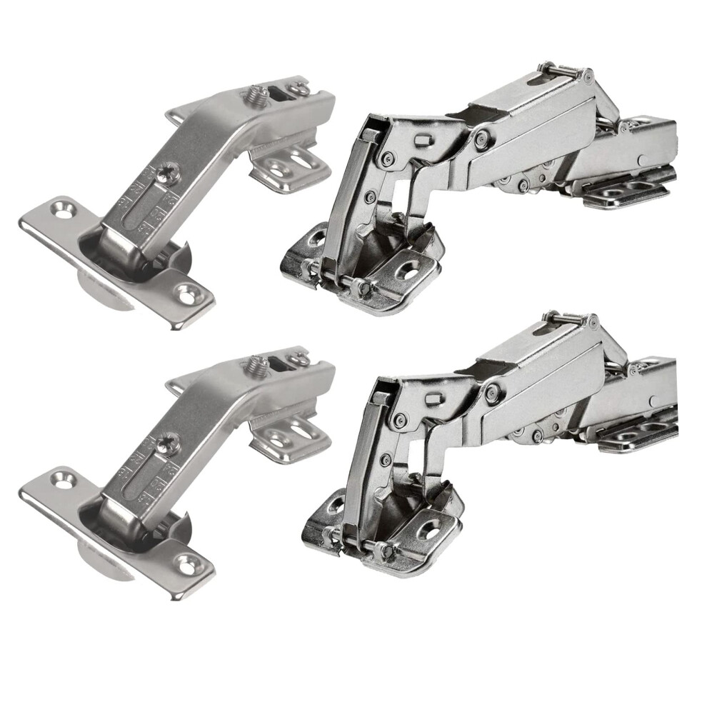 135 175 Hinges Frameless Cabinet Doors Hinges Concealed Hydraulic Adjustable Mounting Hinges 820064762733