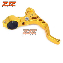 (Rojo) Motocicleta todoterreno compatible, motocicleta de gran fila, aleación de aluminio CNC universal,