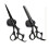 Black Dragon 6,0 polegadas Professional Dragon Handle 440C Salon Tesoura de corte de cabelo - Tesouras de desbaste para cabeleireiro - Perfeita p 1
