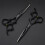 Black Dragon 6,0 polegadas Professional Dragon Handle 440C Salon Tesoura de corte de cabelo - Tesouras de desbaste para cabeleireiro - Perfeita p 4