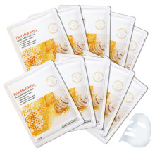 WENJLYJ 10-teiliges Gesichtsmasken-Set, feuchtigkeitsspendende Gesichtsblattmaske, feuchtigkeitsspendende Gesichtsmaske, Hautpflege (G)