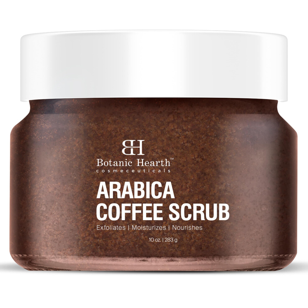 Botanic Hearth Arabica Coffee Body Scrub Exfoliating Body Scrub Act As Body Exfoliator & Helps With Moisturizing Skin Acne Cellulite Dead Skin