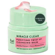 Rael Miracle Clear Cleansing Balm - Torgi il detergente per il viso per il trucco coreano per tutti i tipi di pelle vegani (1.69 FL OZ)