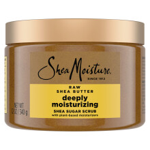 SheaMoisture Shea Sugar Body Scrub til at fugte og genoprette tr hud R Shea Butter Dybt fugtgivende kropsscrub med 24 timers Shea Moisture Nutr