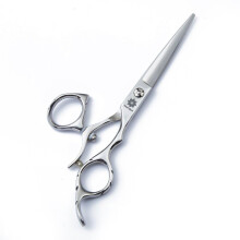 Dream Reach HIGH-END SERIES Japanese 440C Stainless 6.0"""" 360 Swivel Thumb Ring Professional Barber Razor Edge Hairdressing Straight Cutting Scis
