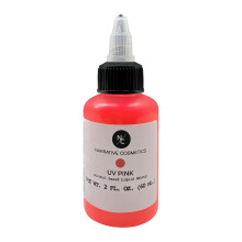 Narrative Cosmetics Tintas de aergrafo com lcool fluorescente UV - 2 fl oz Efeito brilhante  prova d'gua  prova de suor Maquiagem lquida al