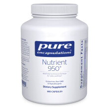 Incapsulazioni pure nutrienti 950 | Supplemento minerale multivitaminico a supporto delle funzioni fisiologiche e uno stile di vita sano* | 360 capsu
