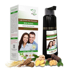 BIOGREEN ROOTS Bylinn ampon na vlasy bez amoniaku a bez parabenu - ampon pro barven vlasu pro eny a mue - Prirozen barva a bylinn viva - Be