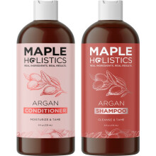 Argan Oil of Morocco Shampoo and Conditioner - Sulfate Free Shampoo and Conditioner Set for Color Treated Hair - Volumizing Shampoo and Conditioner fo
