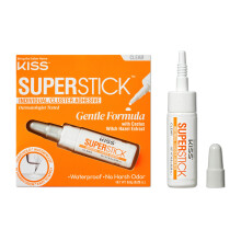 Bacio super stick singolo ciglia singolo cluster adesivo formula delicata formula 7 giorni tieni cactus e strega extract dermatologo testata colla pe