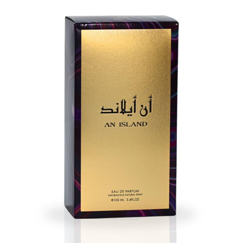 RISALA An Island Eau de Parfum Spray pro Unisex 3,4 unce 2