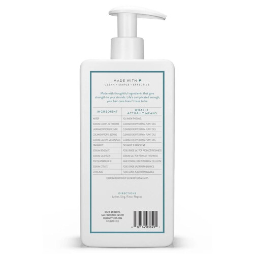 SHAMPOOYE ET CONDITIONNEUR DE CONSTENSE DE CASSE ET RAIDE NIGID 1