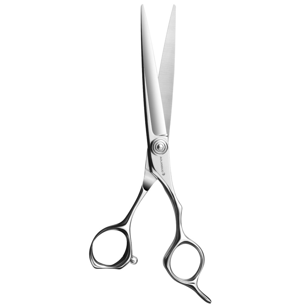Aolanduo 6,5 Pouces Pro Ciseaux De Cheveux - End High Extrmit Aichi En Acier La Main De Coupe La Main Coupe-Razor Bord / Dcalage De Concep-image