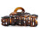 Camila Paris CP1380 2PK Grampo de cabelo francs para mulheres 3,25 polegadas Grampos de garra de cabelo para meninas Jaw Tortoise Celulose Moda 4