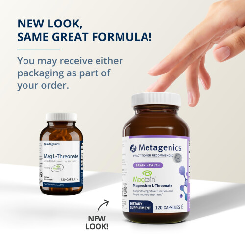 Metagenics, Magnesium-L-Threonat, 120 Kapseln 2