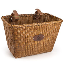 Bike Basket, Handmade Rattan Bicycle Baskets, Front Bike Baskets for women', Retro Style Bike Baskets for Adult Bikes Ref:Pom