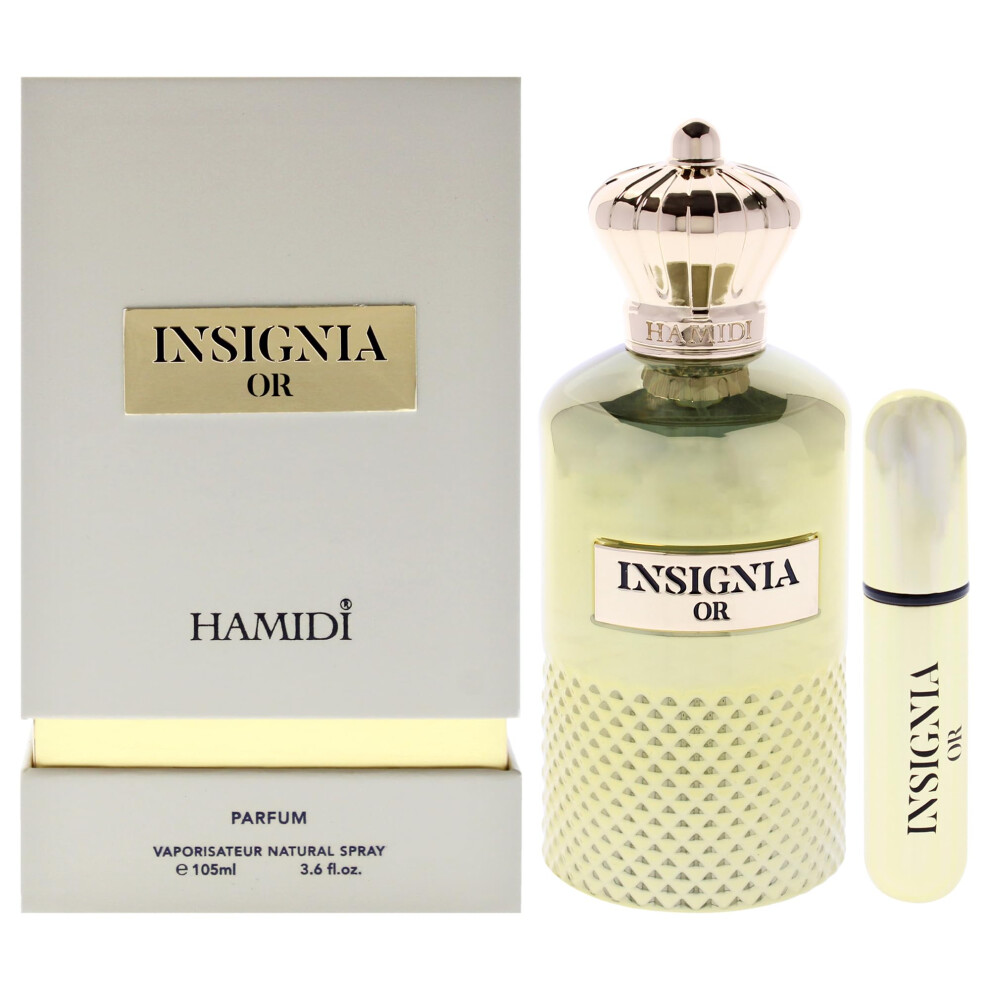 Hamidi Men's Black Insignia For - 3.6 Oz Parfum Spray