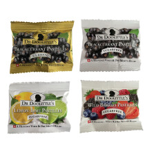 Dr. Doolittles mjukfruktpastiller Sockerfria och klassiska variationspaket fr rst och hals 0,33 ounce resestorlek pse Cirka 4-pack
