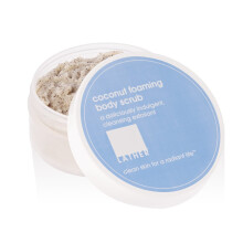 LATHER Coconut Foaming Body Scrub - Zachte exfolirende en hydraterende scrub voor alle huidtypes - Laat een zachte en gladde huid achter - Scrub
