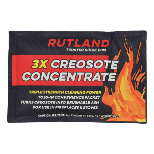 Fireplace Accessories :: Rutland Creosote Concentrate - Triple Power Creosote Remover 20 Pack