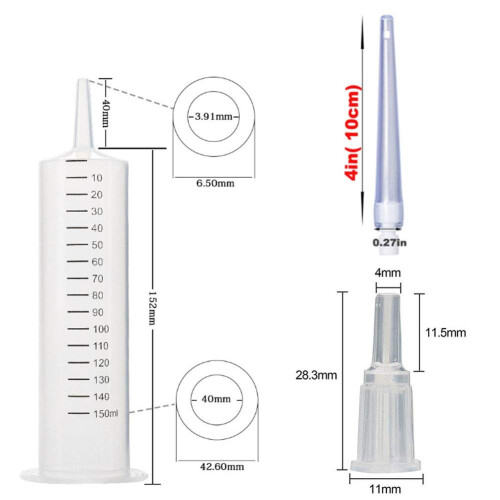 GNEGKLEAN 150ML Klyster Sprjterens Douche System 1
