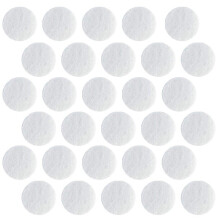 100 Pcs Microdermabrasion Cotton Filters Replacement 10 mm Dia Microdermabrasion Filters Facial Vacuum Filters Accesories Sponge Filter for Comed