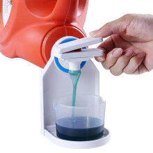 Herzeat Laundry Dispener Dispensateur Cup Holder & Buzzle Force-Saving interrupteur Graft Catcher Soap Dispensateur Room Organization et Storage