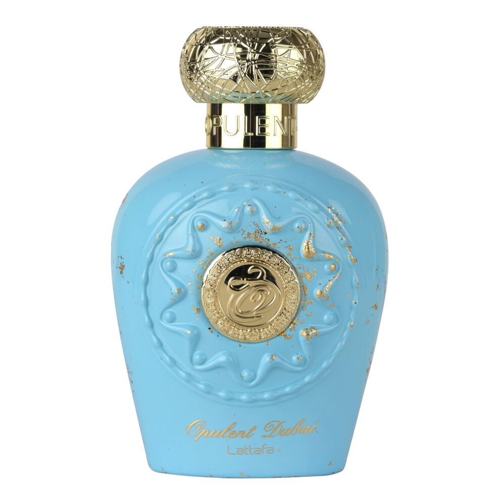 Lattafa Opulent Dubai - Citrus Fruity Floral Woody - Eau De Parfum Long-Lasting Fragrance For Unisex 3.4 Ounce / 100 Ml