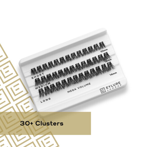 Eylure Eylure Luxe Faux Mink Mega Volume Eyelash Clusters 1