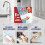 Magic Eraser Scrubber Extra Duurzaam 2-Pk. 3
