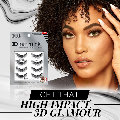 Ardell Ardell 3D Ψεύτικες Βλεφαρίδες Mink 858 4 Ζευγάρια 2
