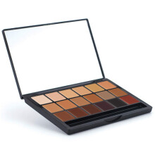 Graftobian Glamour Crme Ultra HD Foundation Super Palettes - Creme Foundation Palette Contour Makeup Foundation for Professional Makeup Kit Kasvomeik