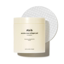 Abib Jericho Rose Collagen Pad Ujedrniajacy dotyk 60 platkw 8.45 fl.oz. | Koreanskie podkladki przeciwstarzeniowe z tonerem do twarzy z niacynamidem
