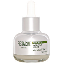 Pistach? Skincare Pistachio Oil Face Serum with Hyaluronic Acid + Hydrates and Nourishes + Vitamin E + Antioxidant Protection + Clear Healthy Com