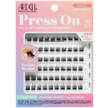 Ardell Press On Vorgeklebte Underlash Extensions DIY Lash Cluster Wimpernverlngerungsset Naked Soft Volume 60 ct 1er-Pack