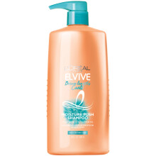 Lor? Al Paris Elvive Dream Longs Curls Humiture Push Push Shampooing-Free avec l'acide hyaluronique et l'huile de ricin. Meilleur pour les cheveu